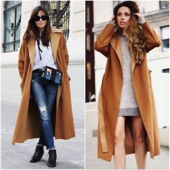 Zara Jackets & Blazers - Zara wool camel coat